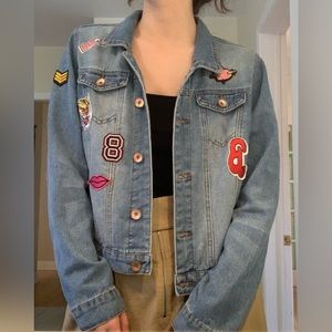 Ci Sono Patch Denim Jacket